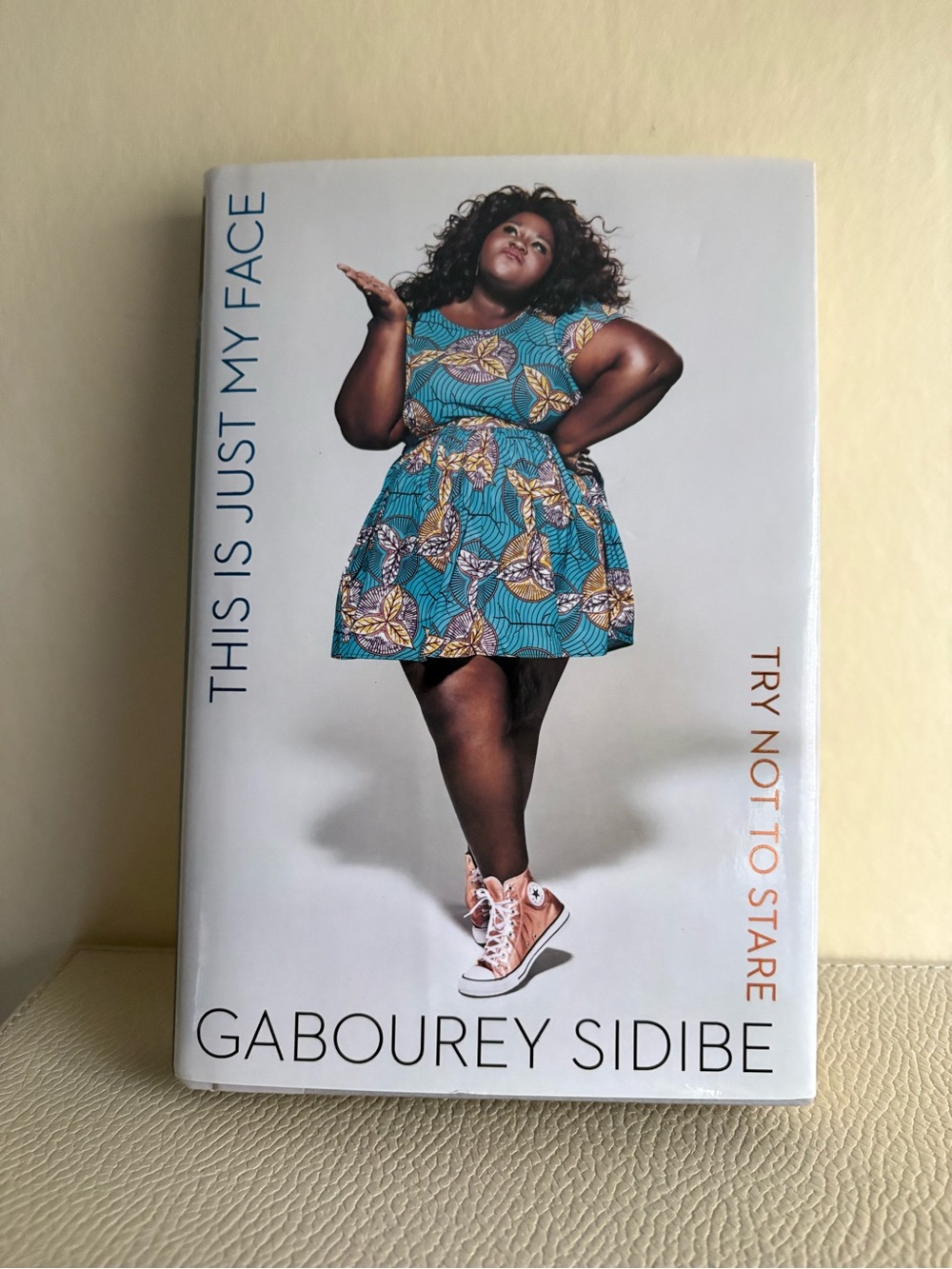 Signed nwt gabourey sidibe this is just my face book